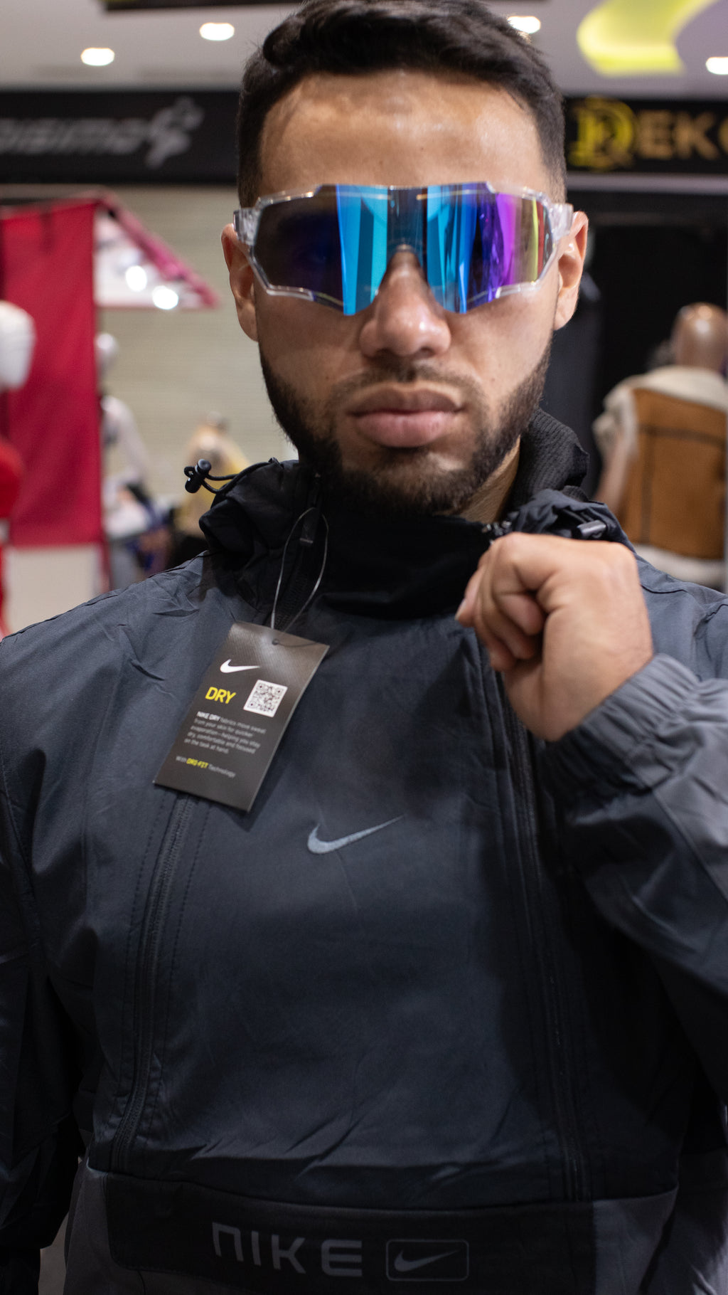 Sudadera Importada Dryfit Gris