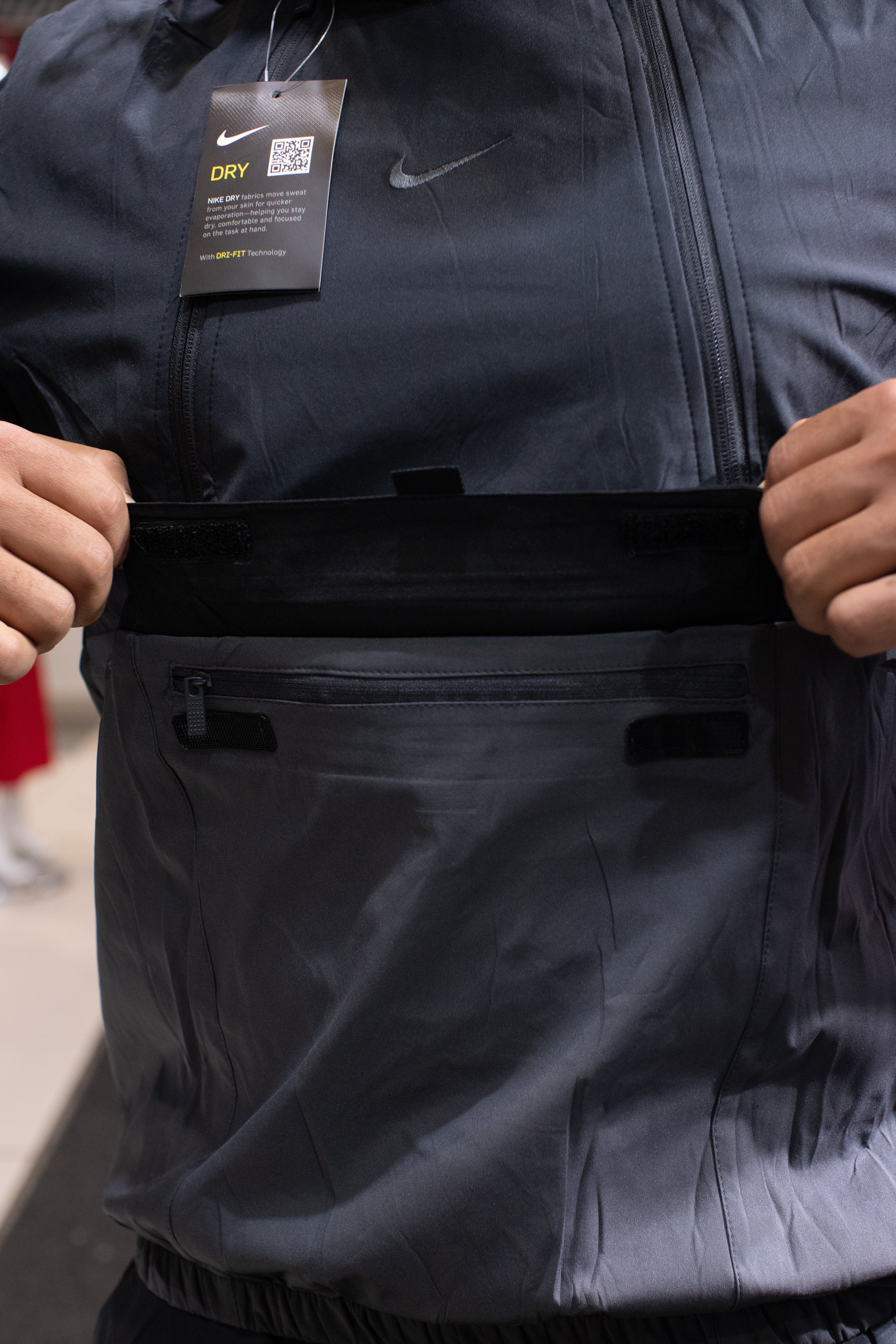 Sudadera Importada Dryfit Gris